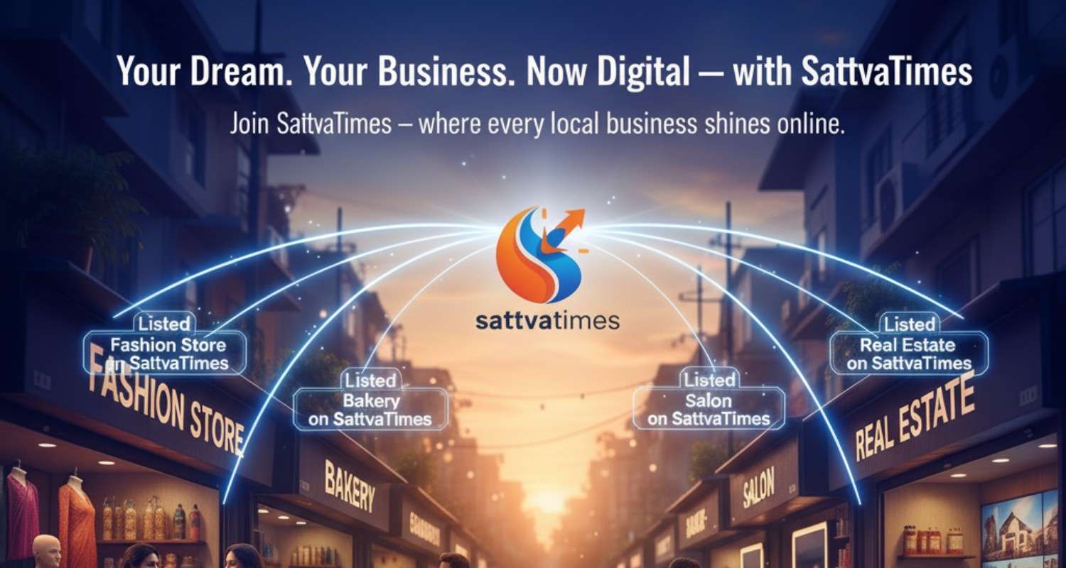 Sattva Times platform connecting local services, part time jobs, events and business networking in India