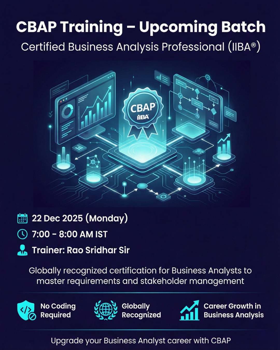 CBAP Training – Certified Business Analysis Professional